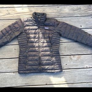 Women’s *Patagonia* Down Sweater jacket. Blk. XS